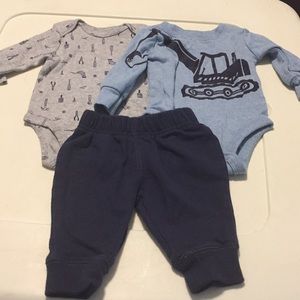 3 piece infant outfit